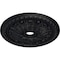 Ekena Millwork Tomango Egg & Dart Medallion (Canopies up to 6 3/4"), 27 7/8"OD x 3 7/8"ID x 2 1/2"P, Steel Gray CM27TOSGS - alternate 4